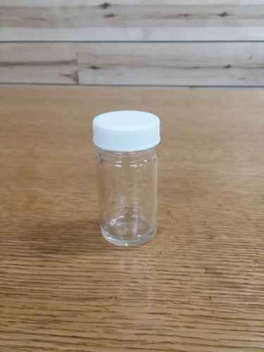 1 oz. Glass Wide Mouth W/Cap