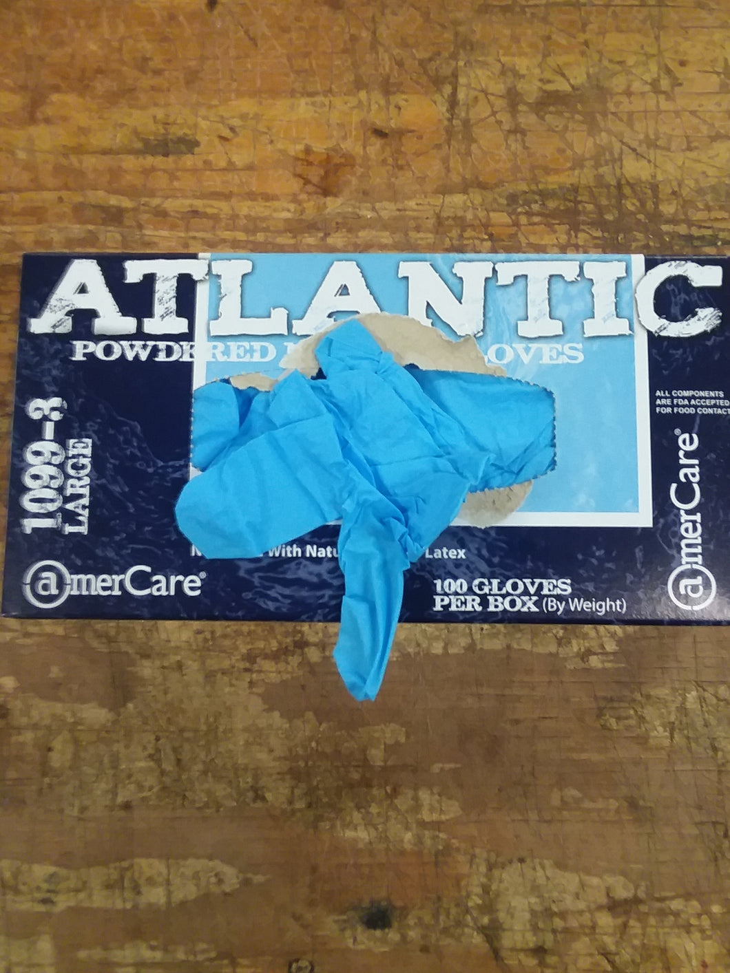 Nitrile Skinning Gloves/ Box of 100 -